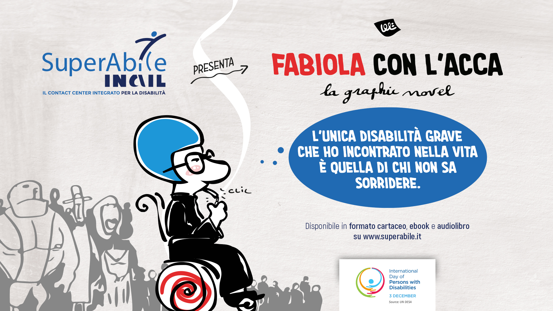 Immagine di 'Fabiola con l’acca - la graphic novel'
