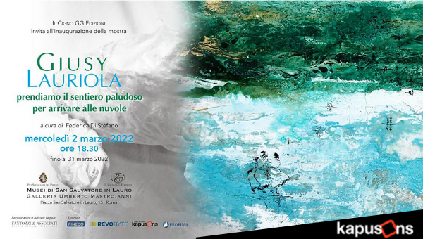 Immagine di 'Invito alla mostra “Giusy Lauriola. Prendiamo il sentiero paludoso per arrivare alle nuvole”'