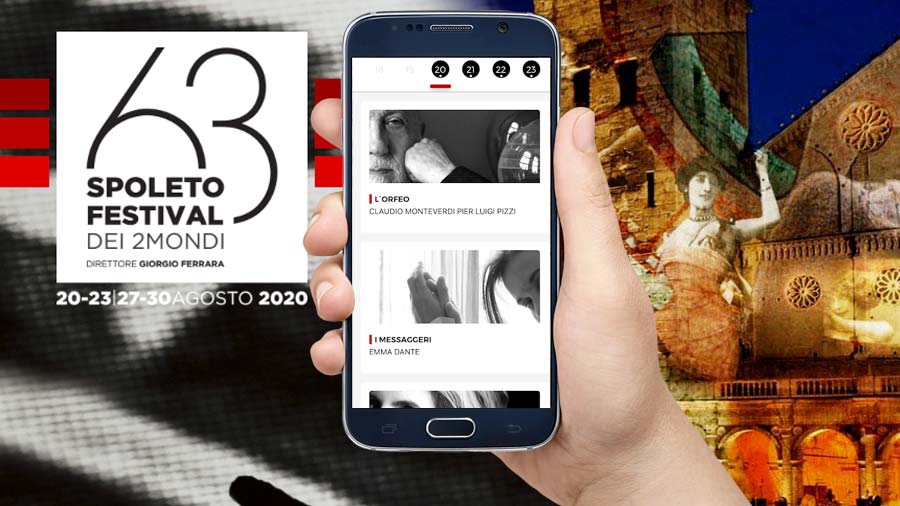 Immagine di 'kapusons realizza la nuova App del Festival dei 2Mondi di Spoleto'