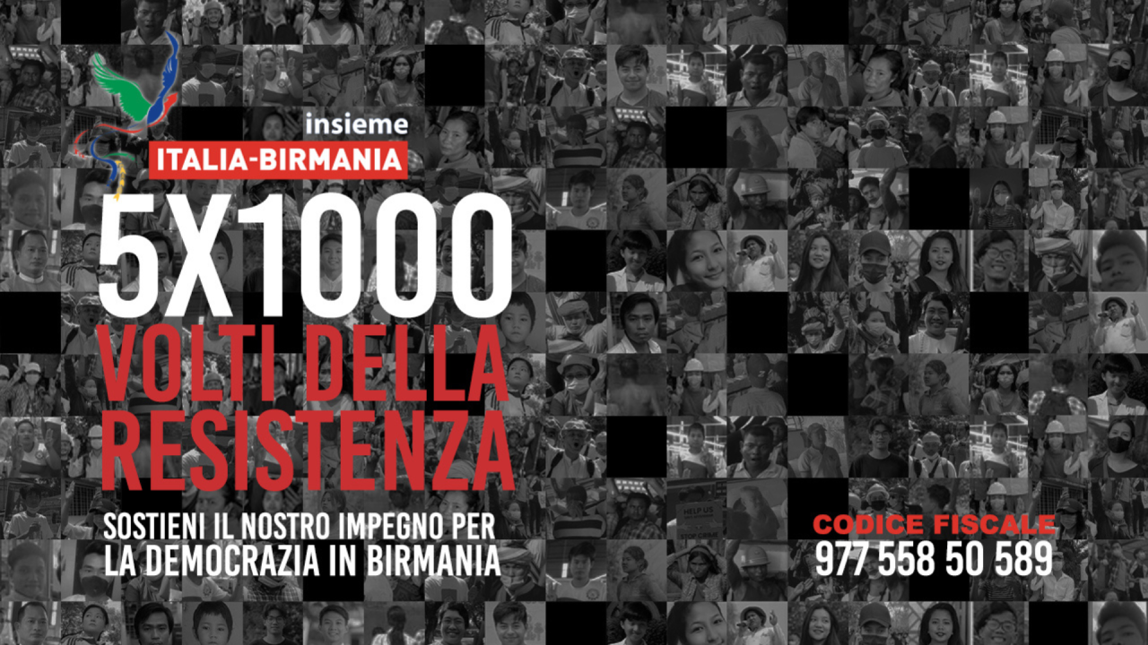 Immagine di 'I 1000 volti della resistenza: la campagna di kapusons per Italia-Birmania insieme'